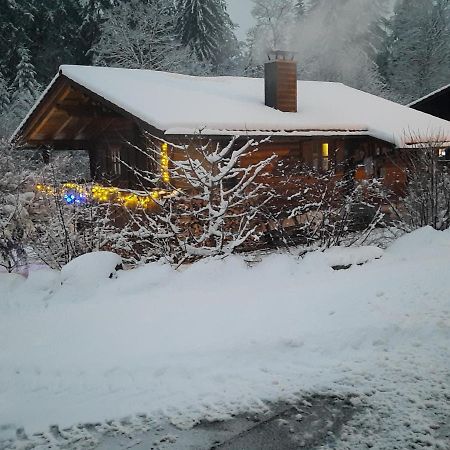 Huettenzauber Ferienwohnung Mitten Im Nationalpark Lindberg Buitenkant foto