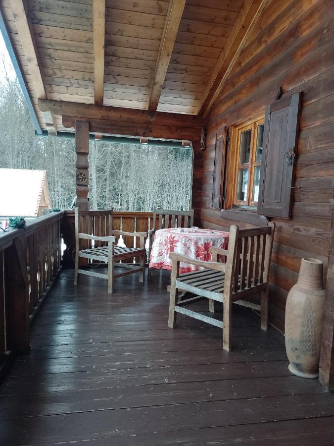 Huettenzauber Ferienwohnung Mitten Im Nationalpark Lindberg Buitenkant foto